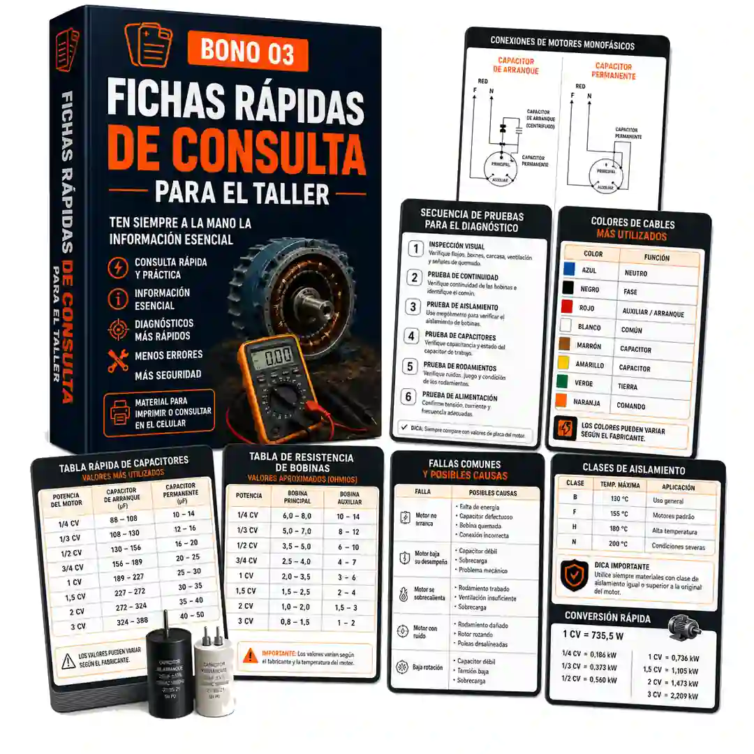 Bono 03 — Fichas Rápidas de Consulta para el Taller